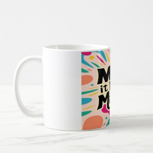 Meng het als magie koffiemok (Links)