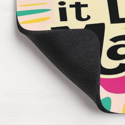 Meng het als magie muismat (Hoek)