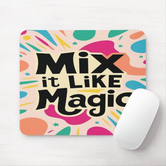 Meng het als magie muismat (Met muis)