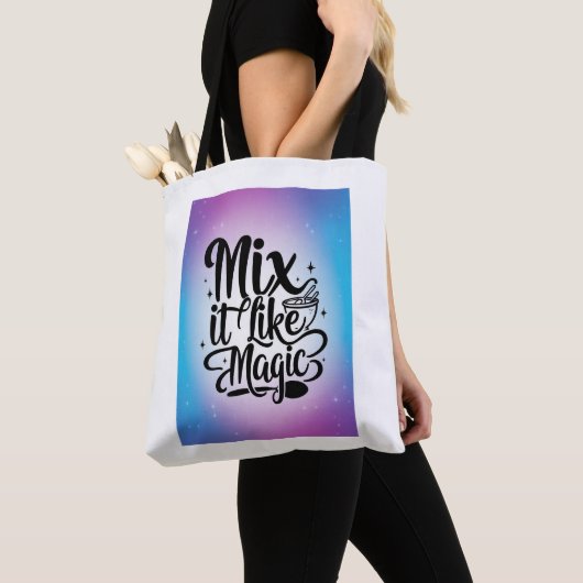 Meng het als magie tote bag (Dichtbij)