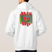 Meng het omhoog hoodie (Achterkant)