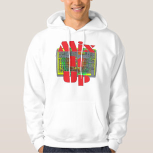 Meng het omhoog hoodie