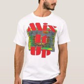 Meng het omhoog t-shirt (Voorkant)