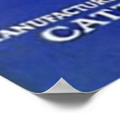 Meng je Drinken met Catz Bitters  Food Alc Poster (Hoek)