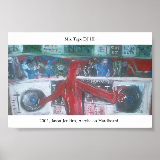 Meng tape DJ III Poster (Voorkant)