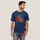 Meng tapes - DJ Disk Jockey T-shirt (Voorkant volledig)