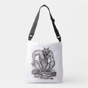Mengeling-schepsel - Sleeplijn, Golem en Duivel Crossbody Tas
