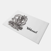 Mengeling - Troll Devil en Golem Deurmat (Schuin)