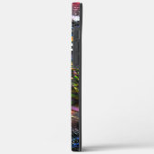 Mengeling van kleurrijke virtuele kunst geïnspiree Case-Mate iPhone case (Achterkant / Links)