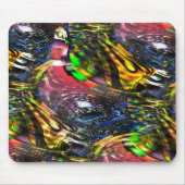 Mengeling van kleurrijke virtuele kunst geïnspiree muismat (Voorkant)
