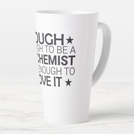 mengelmoes latte mok (Rechterhoek)