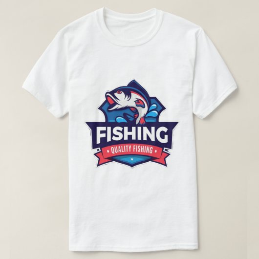Menggambarkan desain ikan yang dinamis dan T-Shirt (Design voorkant)