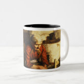 Mengkleding Tweekleurige Koffiemok (Voorkant rechts)