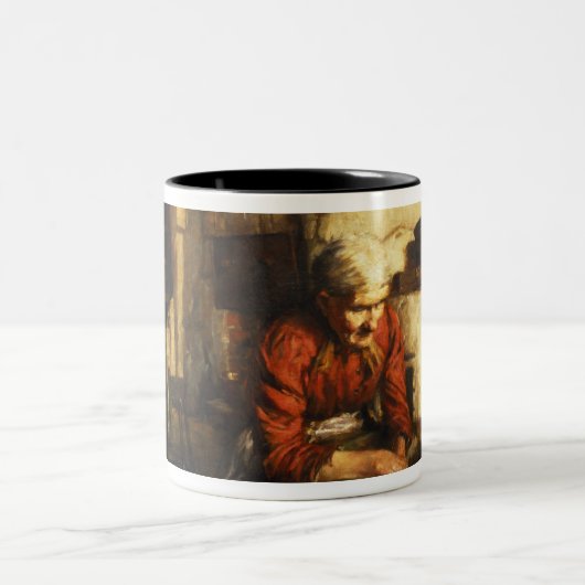 Mengkleding Tweekleurige Koffiemok (Center)