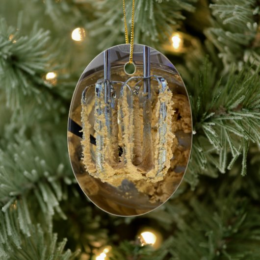 Mengkloppers voor Cookie Dough Keramisch Ornament (Boom)