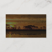 Mengkoppel van watervogels bij Chinocoteague Visitekaartje (Achterkant)