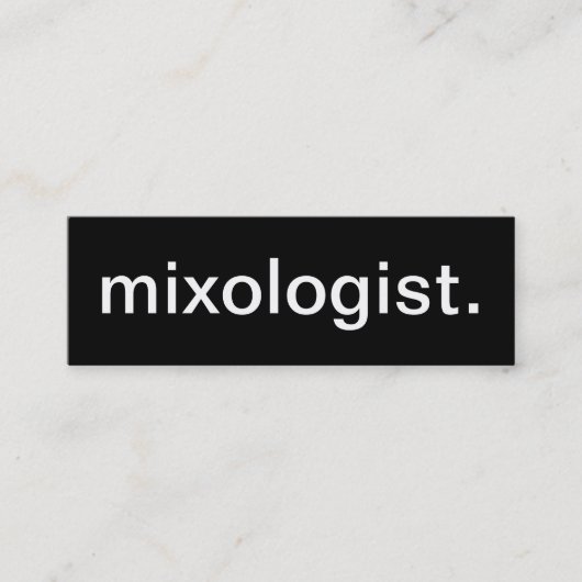 Mengloge Visitekaartje (Voorkant)