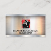 Mengmachine | Metaal Visitekaartje (Voorkant)