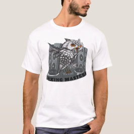 Mengmasters Geweldige Owl DJ T-shirt