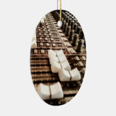 Mengplaat (fotografie) keramisch ornament (Rechts)