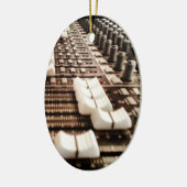 Mengplaat (fotografie) keramisch ornament (Links)