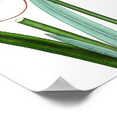 Mengsel Flora 601 print #2 Rood-spinelLily bloem (Hoek)