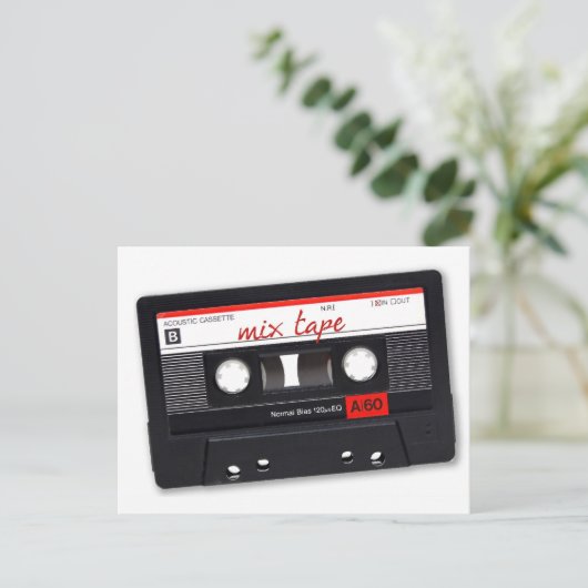 Mengsel tape briefkaart (Staand voorkant)