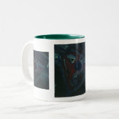 Mengsel Tweekleurige Koffiemok (Voorkant links)