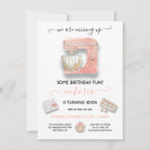 Mengsel van bakkerijfeestdagen kaart (Voorkant)