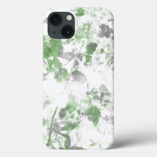 Mengsel van bloempatroon en wandtextuur Case-Mate iPhone case