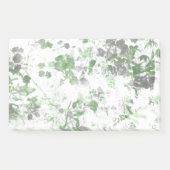 Mengsel van bloempatroon en wandtextuur post-it® notes (Voorkant)