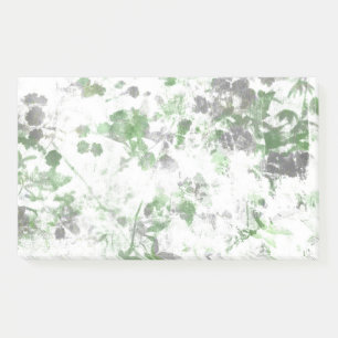 Mengsel van bloempatroon en wandtextuur post-it® notes