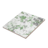 Mengsel van bloempatroon en wandtextuur tegeltje (Zijkant)