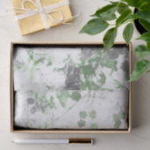 Mengsel van bloempatroon en wandtextuur tissuepapier (Geschenk)