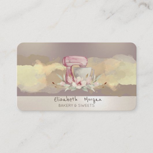 Mengsel van de ventilatorroeping van de moderne Wa Visitekaartje (Voorkant)