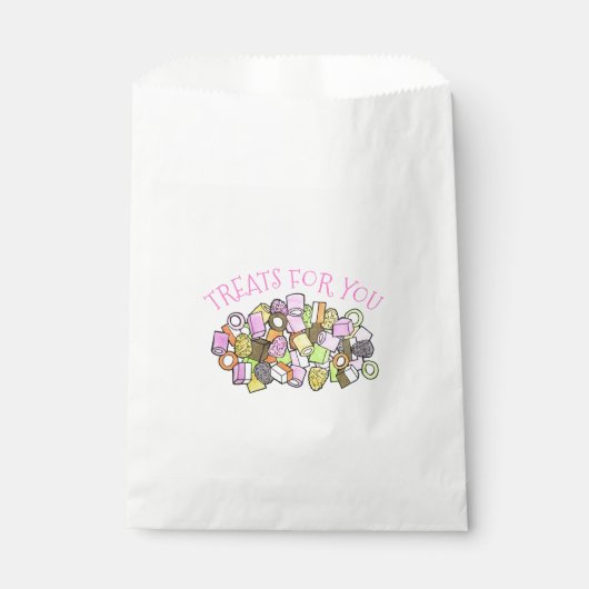 Mengsel van dolly British Sweet Snoep Behandeling Bedankzakje (Voorkant)
