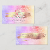 Mengsel van holografische cokes voor moderne pense visitekaartje (Voorkant / Achterkant)