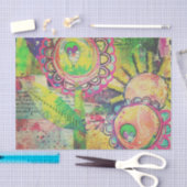 Mengsel van materiaalventilator voor tuinpapier tissuepapier (Craft)