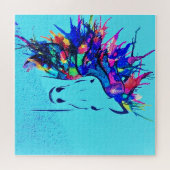 Mengsel van mediapoorten legpuzzel (Horizontaal)