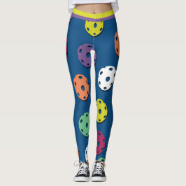 Mengsel van pickleballen 5 (XL tegel maat) Leggings