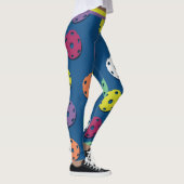 Mengsel van pickleballen 5 (XL tegel maat) Leggings (Rechts)