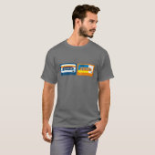 Mengsel van tapes Cassette T Shirt (Voorkant volledig)