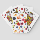 Mengsel van Vruchten Pokerkaarten (Achterkant)