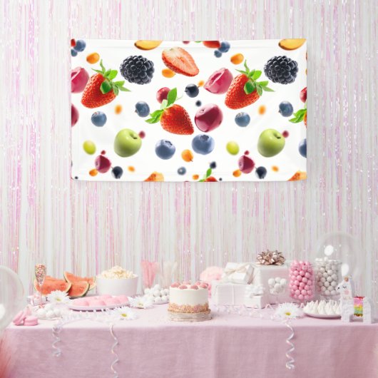 Mengsel van Vruchten Spandoek (Feest)