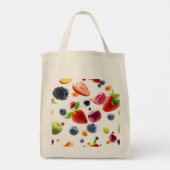 Mengsel van Vruchten Tote Bag (Achterkant)