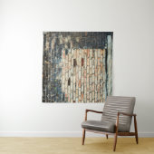 Mengsels tegen de achtergrond van de wandtextuur.  wandkleed (In Situ (horizontaal))