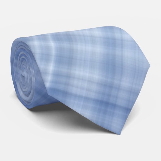 Mengsels van blauw geplakt Stropdas (Opgerold)