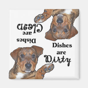 Mengsels van breiovers Dishwasmachine Magnet