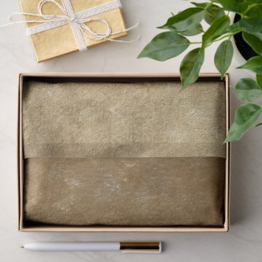 Mengsels van donkergele, donkergele weefsels tissuepapier (Geschenk)