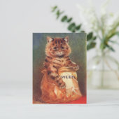 Mengsels van Sweets Cat van Louis Wain Briefkaart (Staand voorkant)
